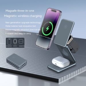 Aluminum Alloy Folding Wireless Charging Bracket