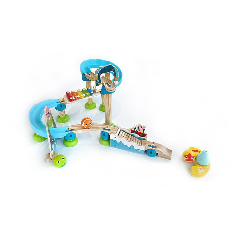 Wooden Educational Toys Pipe Building Blocks Ins Toy Assembly - Image 2