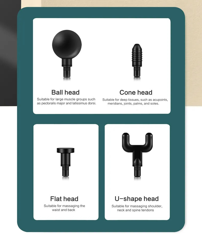 MUKASI LCD Display Professional Massage Gun - Image 18