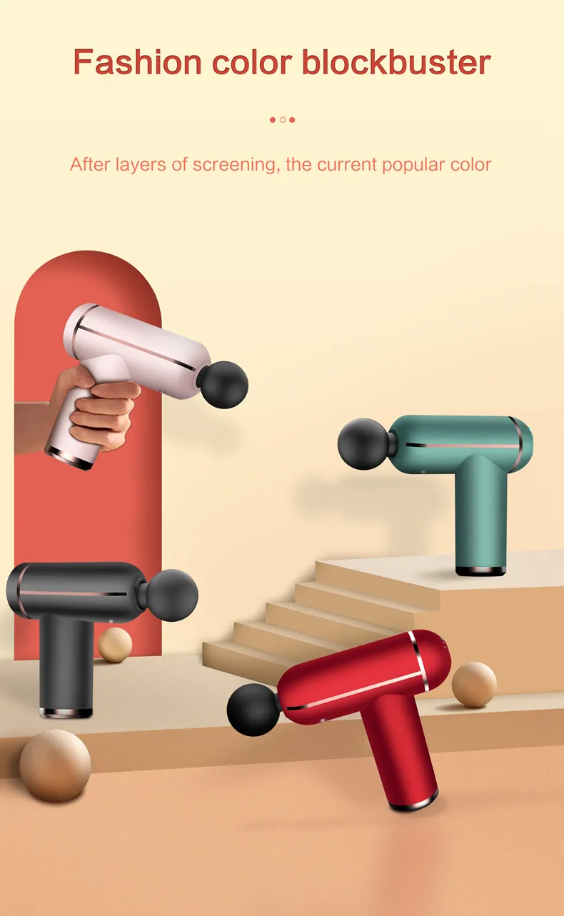 MUKASI LCD Display Professional Massage Gun - Image 12
