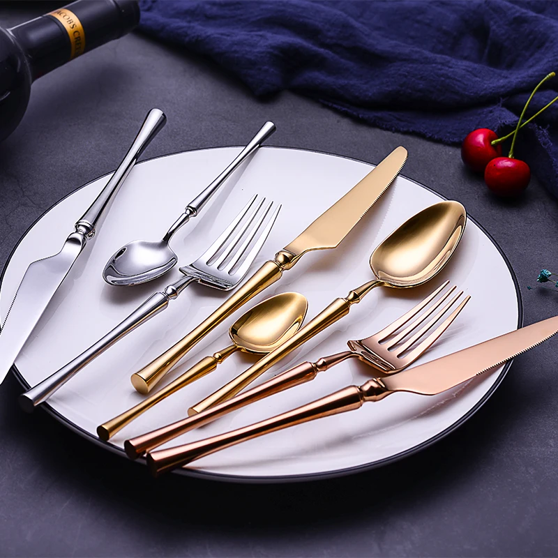 24pcs Stainless Steel Cutlery Set - Image 3