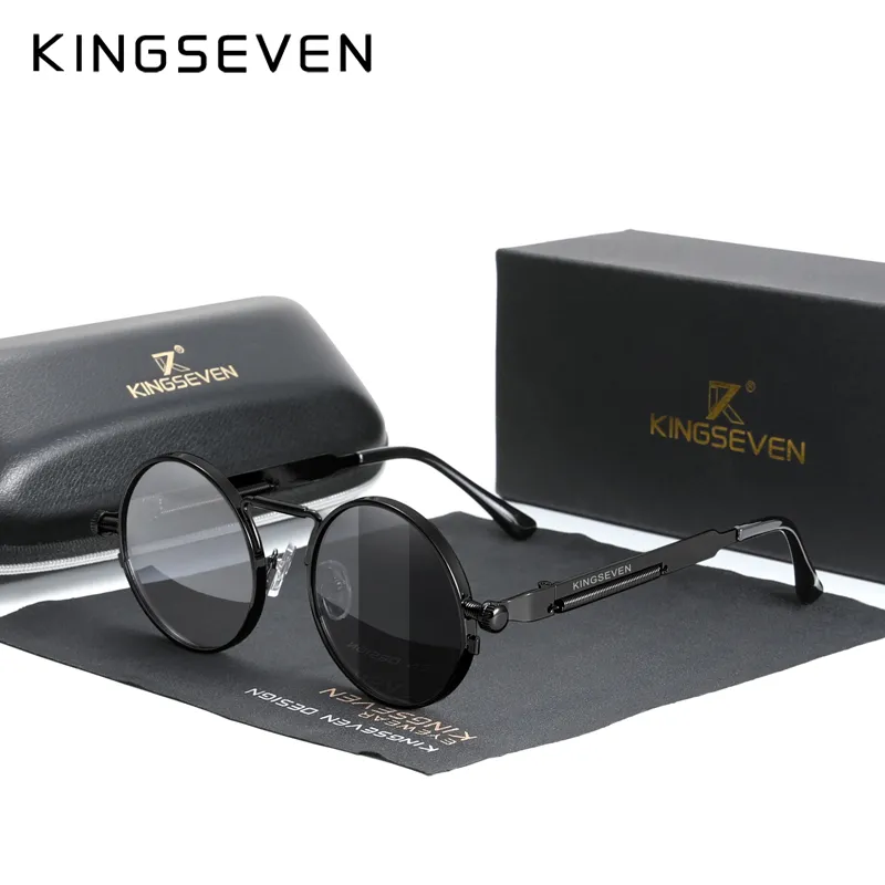 KINGSEVEN Gothic Steampunk Sunglasses - Image 10