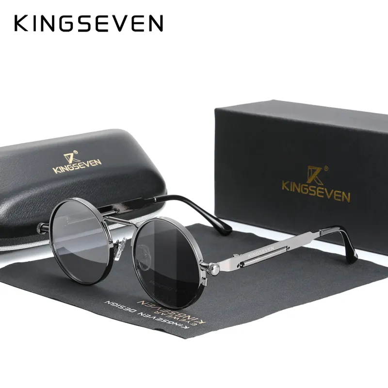 KINGSEVEN Gothic Steampunk Sunglasses - Image 13