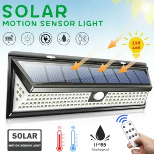 Waterproof Solar Motion Sensor Light