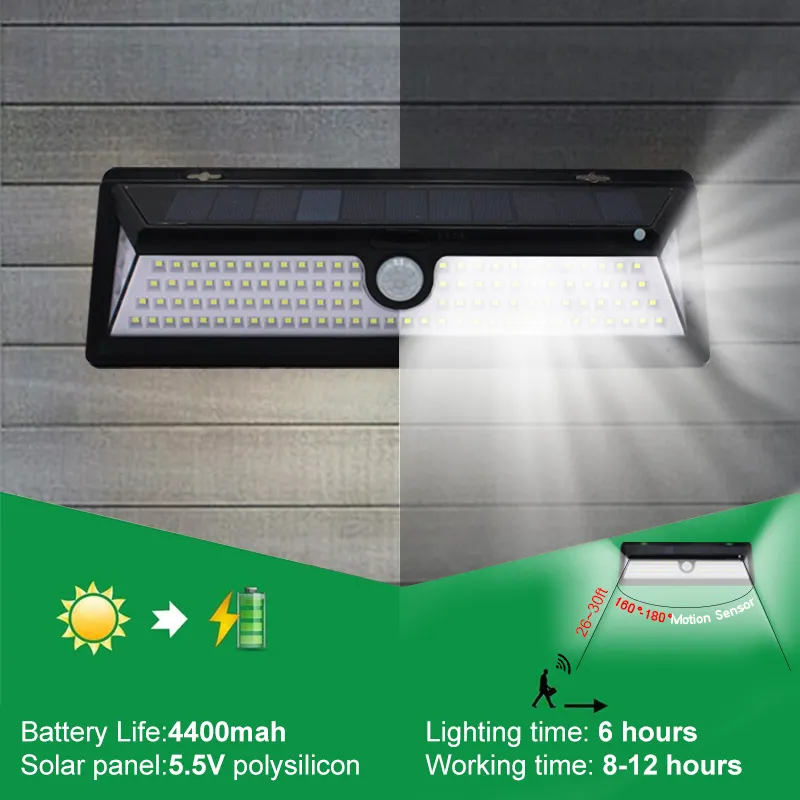 Waterproof Solar Motion Sensor Light - Image 2