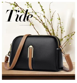 100% Genuine Leather Shoulder bag Women Handbag Designer Cowhide Flap Bag Luxury Women's Messenger Bags Crossbody Bags For Women