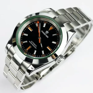 PORSTIER NH35A 39mm Sapphire Glass Men's Mechanical Watches Luxury Automatic