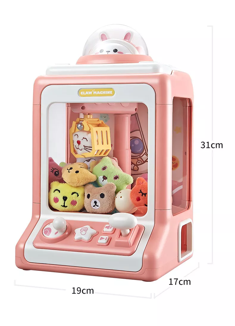 Automatic Doll Machine Toy for Kids Mini Cartoon Coin Operated Play Game Claw Crane Machines with Light Music Children Toy Gifts - Image 23