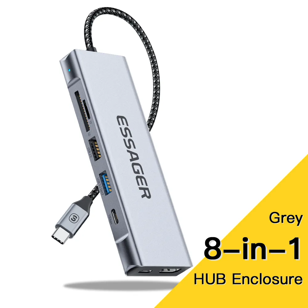 Essager 8-in-1 USB Hub - Image 7
