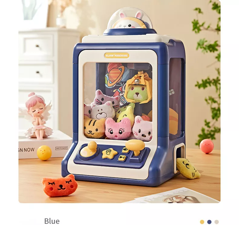 Automatic Doll Machine Toy for Kids Mini Cartoon Coin Operated Play Game Claw Crane Machines with Light Music Children Toy Gifts - Image 22