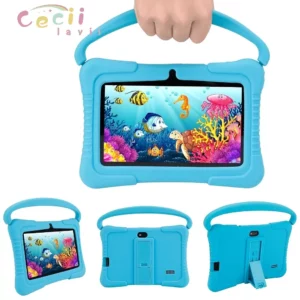 support Zoom  Goo play,  Meet & Class Room,Kids Educate 7 inch kids Tablet student PC,Android 11, 2GRAM32GROM, Parental lock