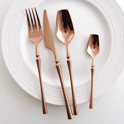24pcs Stainless Steel Cutlery Set - Image 10
