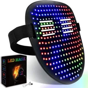 GlowFiesta Bluetooth RGB LED Mask