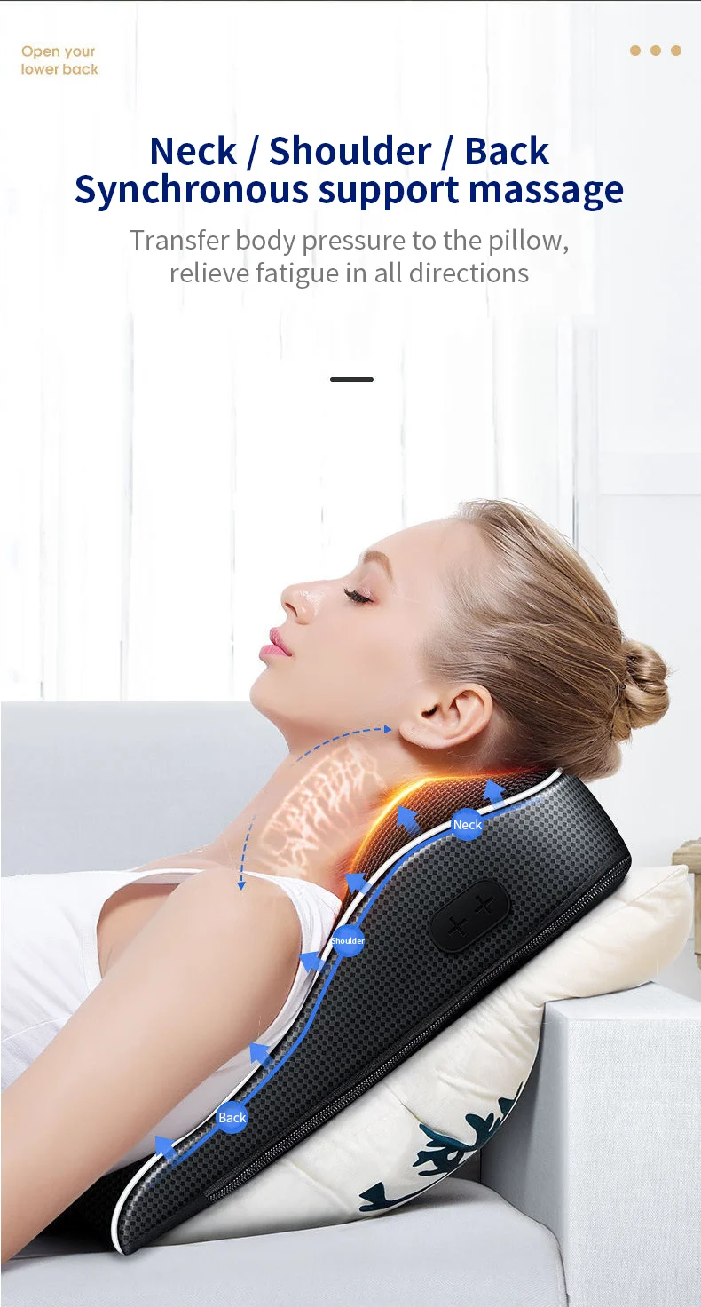 Jinkairui Electric Shiatsu Head Neck Cervical Massager - Image 11