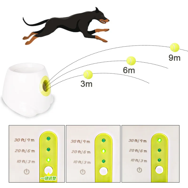 Catapult For Dogs Ball Launcher Dog Toy Tennis Ball Launcher Jumping Ball Pitbull Toys Tennis Ball Machine Automatic Throw Pet - Image 10