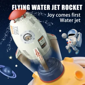 Water Pressure Lift Sprinkler Toy Fun Interaction In Garden Lawn Water Spray Toys for Kids Rocket Launcher Toys Outdoor Rocket