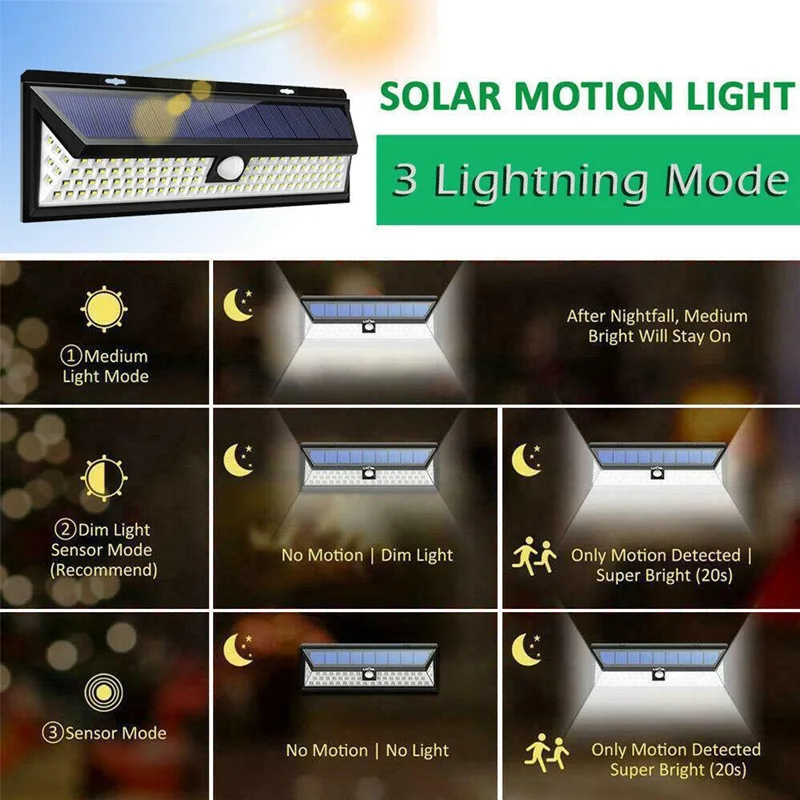 Waterproof Solar Motion Sensor Light - Image 4