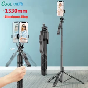 Smart Steady Selfie Stick Tripod ,Foldable