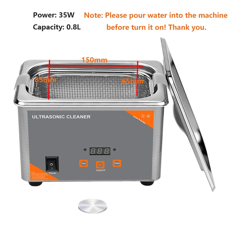 Digital Ultrasonic Cleaner, Ultrasound Washer Machine - Image 7