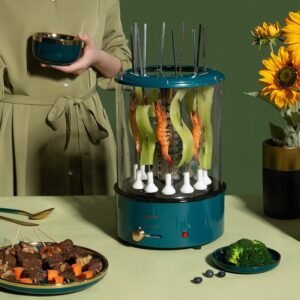 Smart Portable Automatic 360 Degree Rotating Smokeless Barbecue Machine, bbq grill