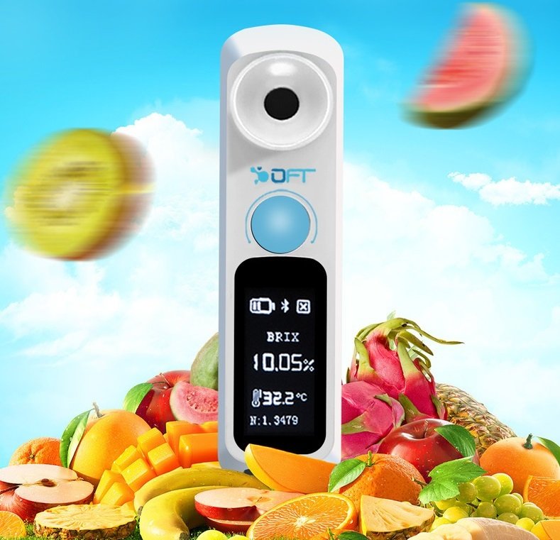High Precision Fruit Sugar Measuring Instrument Digital Display Concentration Meter - Image 3