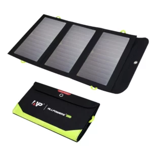 Portable Solar Fast Mobile Charger 5V 21W Built-in 10000mAh, Waterproof